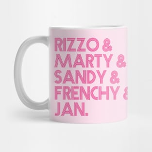 Pink Ladies Names List Mug